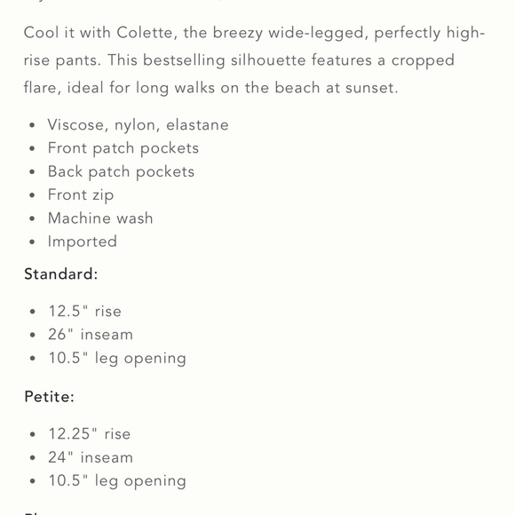 Patterned Wide-Leg “Colette” Pants from Anthropologie - Picture 5 of 5